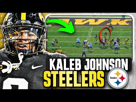 Kaleb Johnson Highlights 🟡 ⚫ Welcome to the Steelers