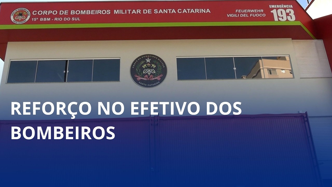 🚒 Reforço a caminho: 61 novos soldados começam formação no Alto Vale