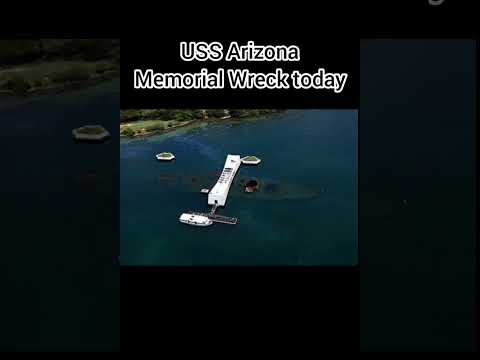 USS Arizona BB-39 Then VS Now