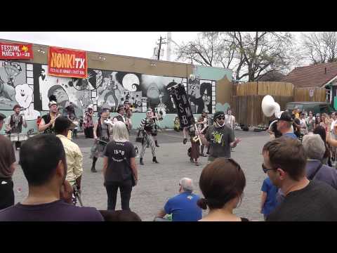 Emperor Norton's Stationary Marching Band @ HONK!TX 2014
