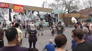 Emperor Norton's Stationary Marching Band @ HONK!TX 2014