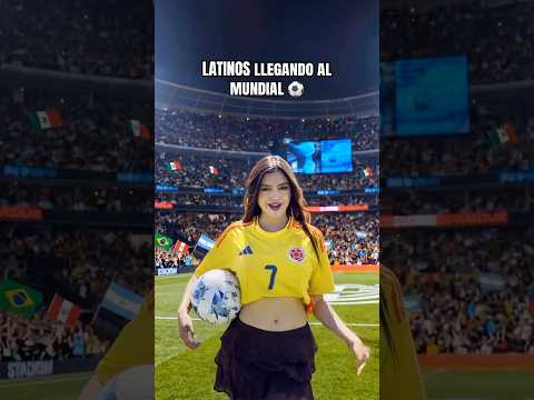 Los latinos llegando al mundial !!! Jamás imaginarás esta colaboración….