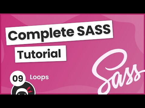 SASS Tutorial build your own CSS library 9 Loops