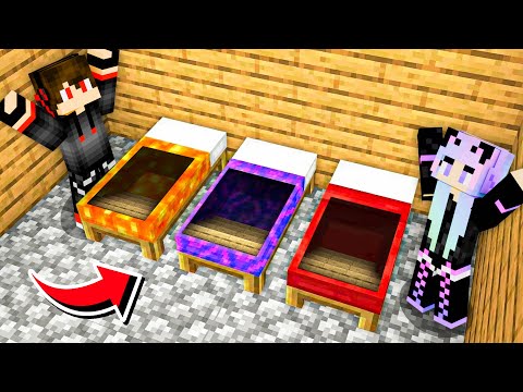 We Found a Secret Portal vs Lava Beds in Minecraft!