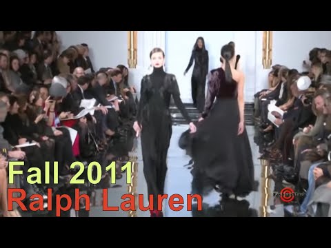 RALPH LAUREN Fall/Winter 2011 New York Fashion Week Couture Runway Show | Fashion Stock Archives