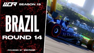WOR I F1 22 PC Tier 1 Season 13 Round 14 Brazil Mp4 3GP & Mp3