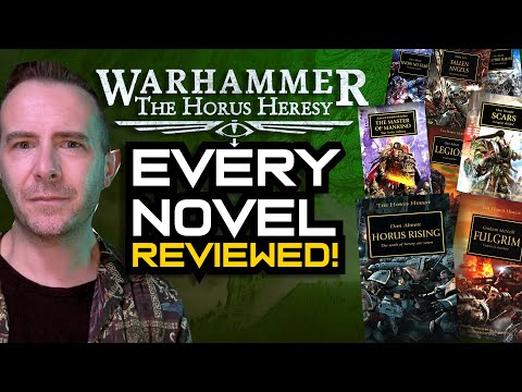 EVERY HORUS HERESY NOVEL REVIEWED in about 20 minutes! | Warhammer 40,000 Lore