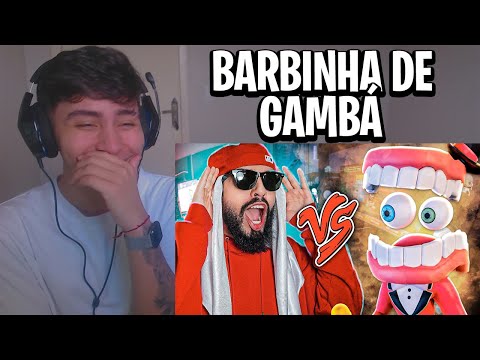 REACT Caine (The Amazing Digital Circus) Vs. Mussa - Batalha de Rap (part. @GuilhermeBriggs)