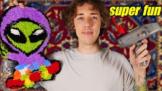 Rug Tufting For The Very First Time