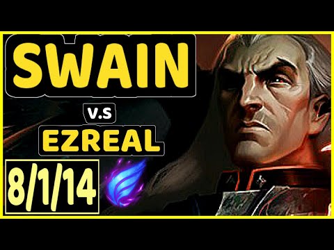 ATTILA (SWAIN) vs EZREAL - 8/1/14 KDA BOTTOM ADC GAMEPLAY - EUW Ranked GRANDMASTER