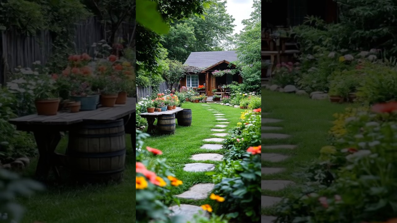 10 Rustic Backyard Garden Ideas That Feel Like a Peaceful Escape ✨