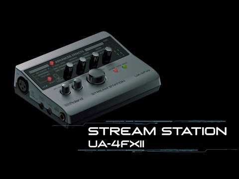 STREAM STATION -- USB audio interface for webcasting