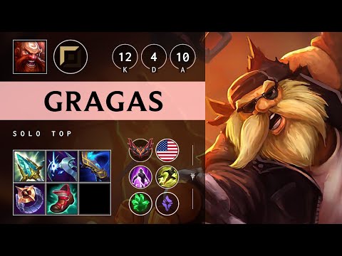 Gragas Top vs Kayle - NA Grandmaster Patch 25.04