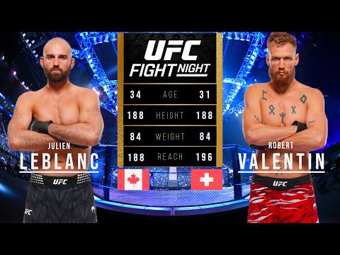 Julien Leblanc vs Robert Valentin full fight