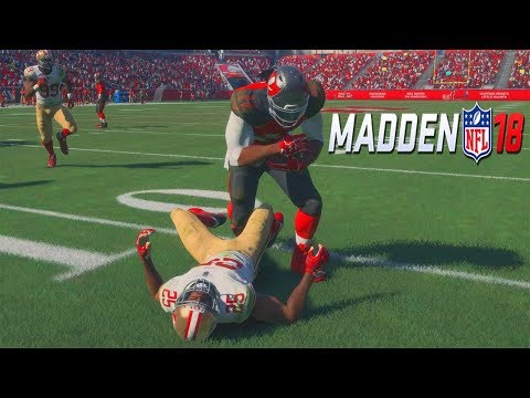 Madden 18 Career Mode RB S2 Ep 29 - BRUTAL TRUCKSTICK ON JIMMIE WARD!