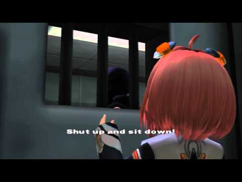Xenosaga Episode I HD Cutscene 045 - Rescued By A Cyborg (Part 1) - JAPANESE