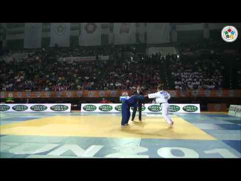 Corina CAPRIORIU (ROU) Vs Laetitia BLOT (FRA) - Judo Grand Prix Samsun 2014 [-57kg]