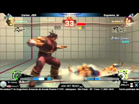 4º Etapa Liga GR - Carlos JBR Vs Supremo BR - RANK A - SSF4