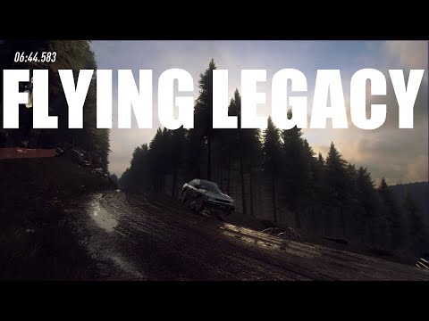 DIRT RALLY 2.0 COLIN MCRAE FLATOUT WALKTHROUGH PART 6 - 1991 SCOTLAND - SUBARU LEGACY RS