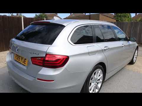 FD15YUE BMW 520D 2.0 SE TOURING 5DR ESTATE DIESEL AUTO NO ULEZ CHARGE SAT NAV PARKING AIDS BLUETOOTH