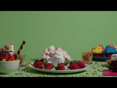 Heavenly hash dessert day