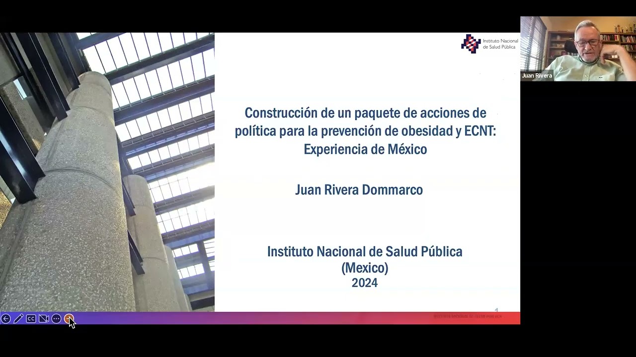 Construcción de un paquete de acciones de política para la prevención de obesidad y ECN: México