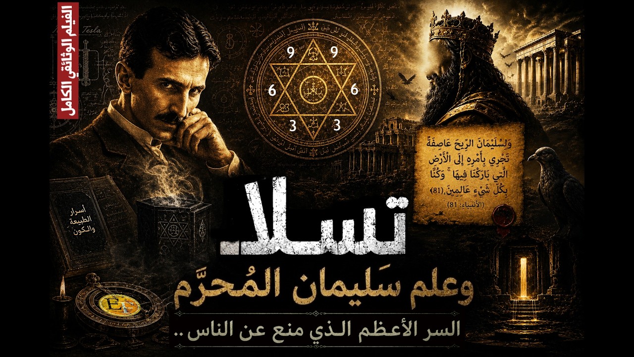تسلا وعلم سليمان (ع) المحـــرم، السر الاعظم الذي كشفه واخفاه المحفل الــ33ــا?