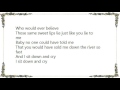 Irma Thomas - Sit Down and Cry Lyrics