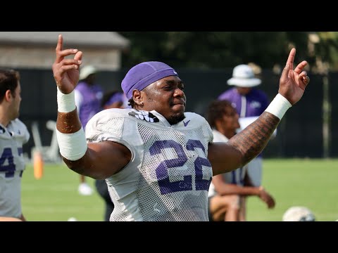 Kansas State Football | Highlights from the Wildcats' Monday morning practice | August 15, 2022
