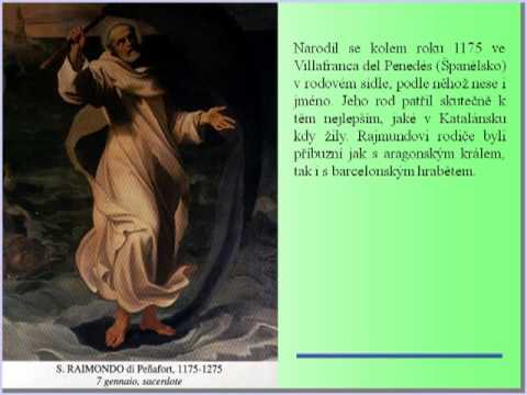 Církevní kalendář 7.1. sv. Rajmund (Religious calendar)