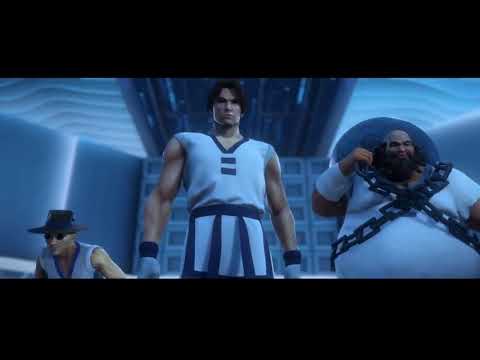 The King of Fighters Destiny batle team atena vs team kim