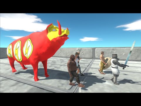 Escape from FLASH WILD BOAR - Animal Revolt Battle Simulator