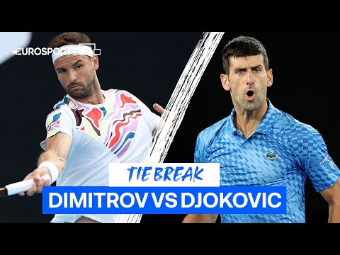 Djokovic Takes The First Set With Gruelling Tie Break Win | Eurosport Tennis