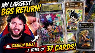 I Sent 37 Dragon Ball Cards to Beckett… Did I Get COOKED!?