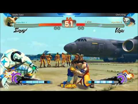 USF4 Snake Eyez vs Chris King - Location Test