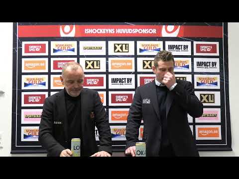 PRESSKONFERENS SHL omgång 7 Skellefteå AIK - Luleå HF