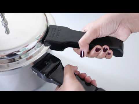 Learn the simplest way to close the Pressure Cooker Lid.