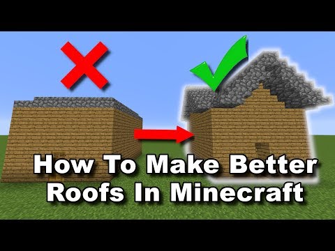 Farzy - How To Make Better Roofs In Minecraft