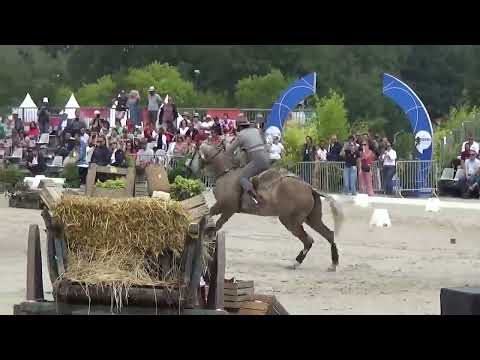 World Championship Working Equitation 2022 in les Herbiers speed test Brito Paes Luis on HORIZONTE