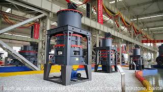 Industrial grinding mill for hard stone powder making youtube video