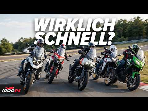 Groß, schwer – und trotzdem schnell? Top 5 Reiseenduros im Bestzeit Test