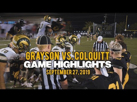 Grayson vs. Colquitt 2019 | High School Football Game Highlights
