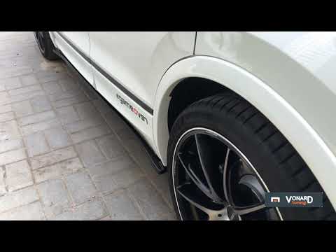 Накладки под пороги сплиттеры для VW Tiguan 2 R-Line и Sportline  #MaxtonDesign