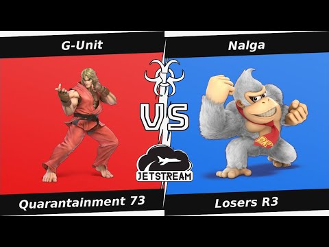 Quarantainment 73 Losers R3 - G-Unit (Ken) Vs Nalga (Donkey Kong) - SSBU