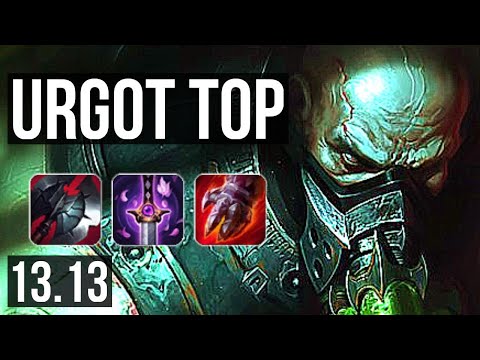 URGOT vs JAX (TOP) | 11/0/2, Legendary, 1.5M mastery, 500+ games | NA Grandmaster | 13.13