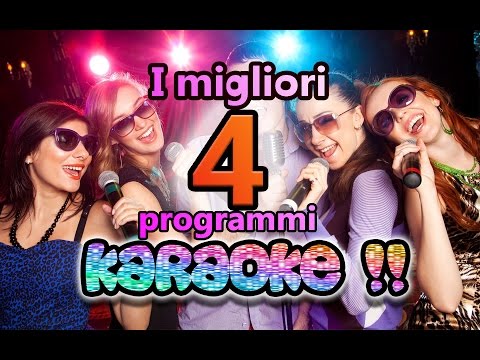 I migliori 4 programmi per KARAOKE ! GRATIS ArmaDisk ITA
