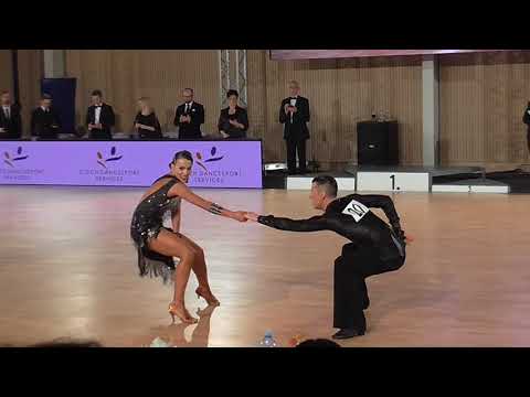 234 David Odstrčil - Tara Bohak /MČR T10 2018/ Kojetín/ Dospělí/ Finále/ Jive