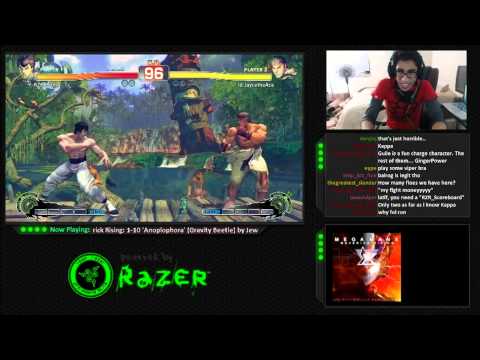 SSF4 AE 2012 RZR Latif " Fei Long" vs JayceTheAce "Ryu" FT20 Set