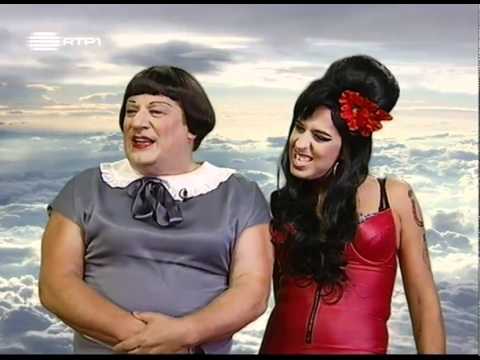Amy Winehouse e Beatriz Costa - HERMAN 2011