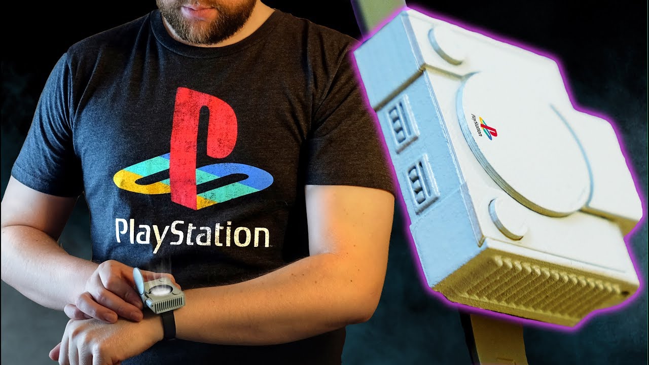 3D Printed PlayStation Watch